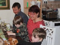 FIN2017-69  Painting with gma and Mikko : Flytja, Finnland vor 2018