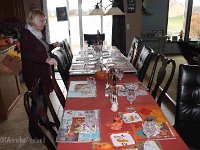 USA2017-27  The Thanksgiving table : Flytja, US2017